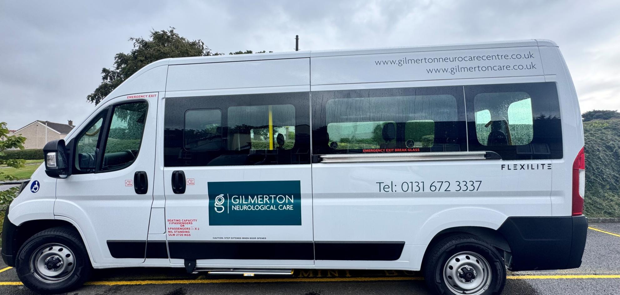 gilmerton care home accessible minibus